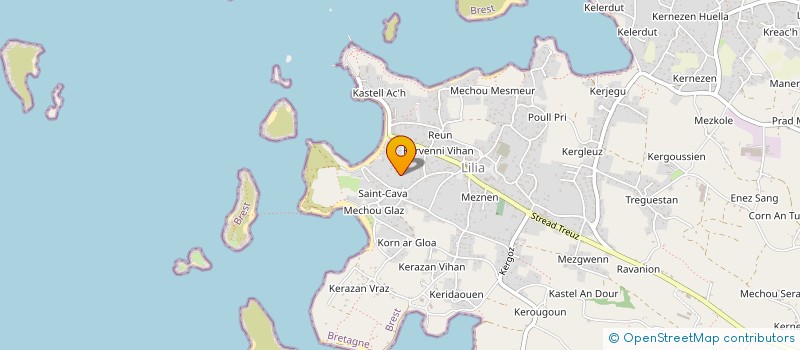 localisation de l'entreprise MADAME FABIENNE GRASSIN  CARANTEC