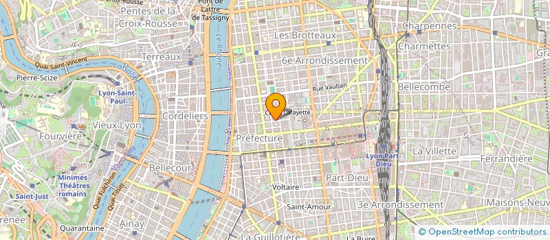 localisation de l'entreprise MADAME FABIENNE GUILLOT  LYON