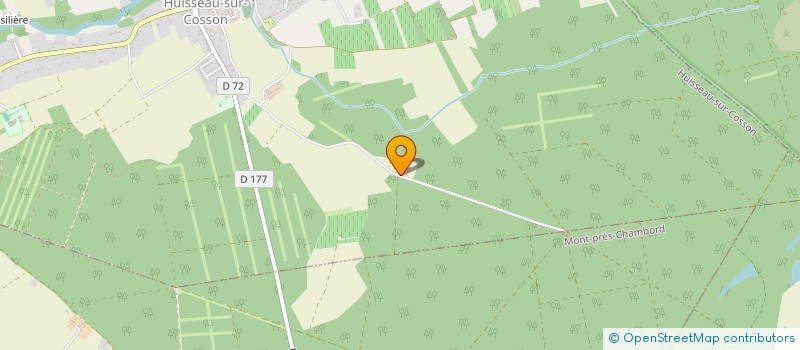 localisation de l'entreprise MADAME FABIENNE GUYOT  HUISSEAU-SUR-COSSON