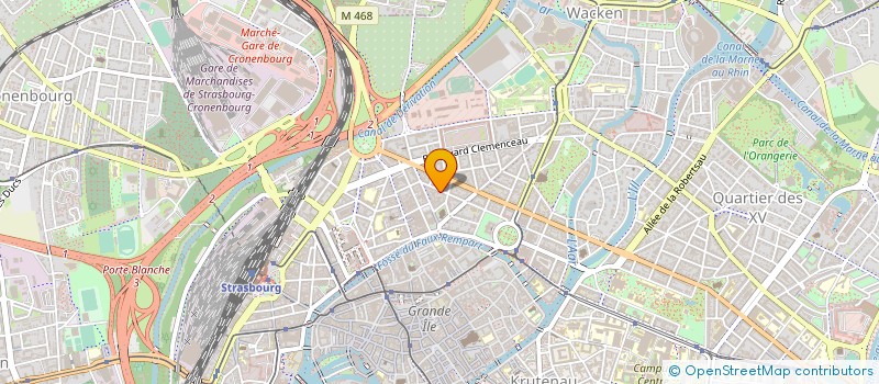 localisation de l'entreprise MADAME FABIENNE HAGEMANN à STRASBOURG