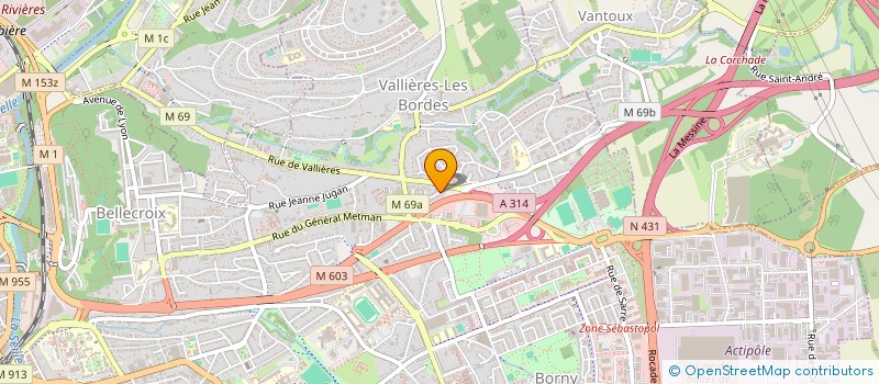 localisation de l'entreprise MADAME FABIENNE HALTER  METZ