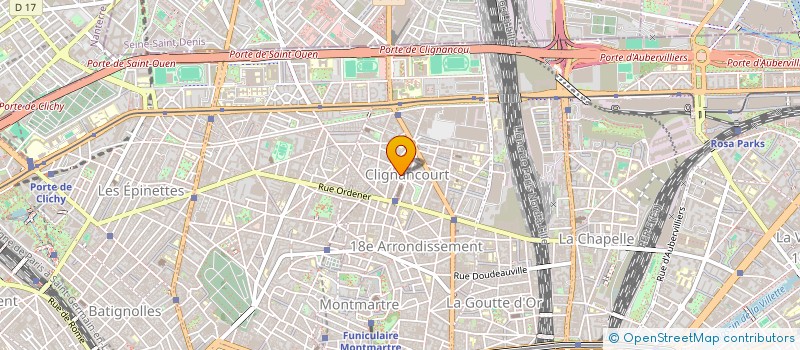 localisation de l'entreprise MADAME FABIENNE HARA  PARIS