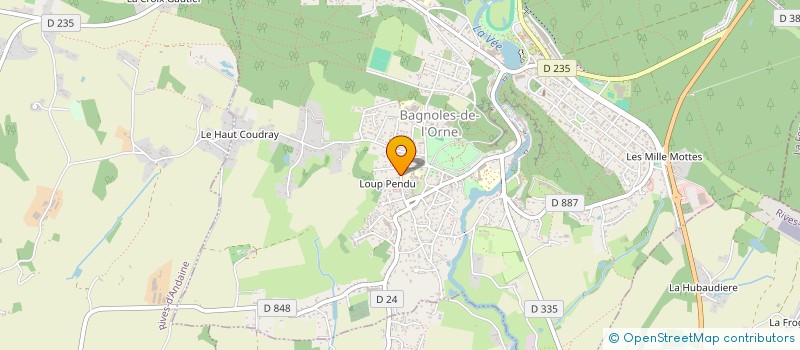 localisation de l'entreprise MADAME FABIENNE HARDY à FLERS