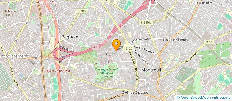 localisation de l'entreprise MADAME FABIENNE HASSAN à MONTREUIL