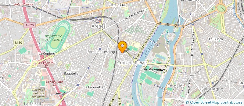 localisation de l'entreprise MADAME FABIENNE HAVARD à TOULOUSE