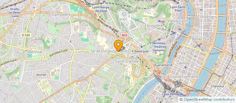 localisation de l'entreprise MADAME FABIENNE HEMME à LYON