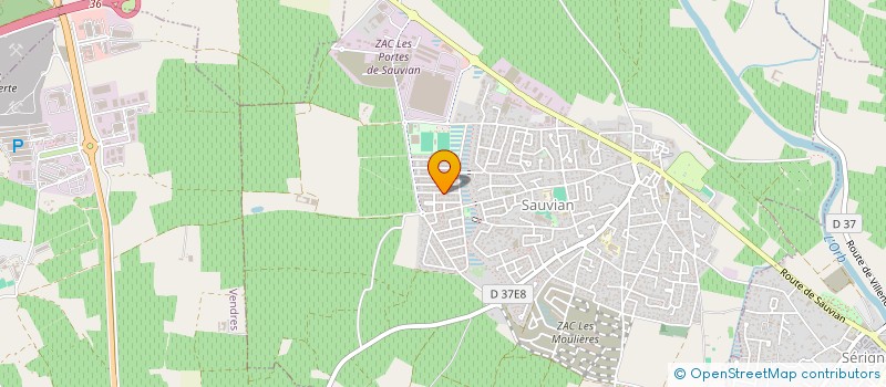 localisation de l'entreprise MADAME FABIENNE HERRERA  SAUVIAN