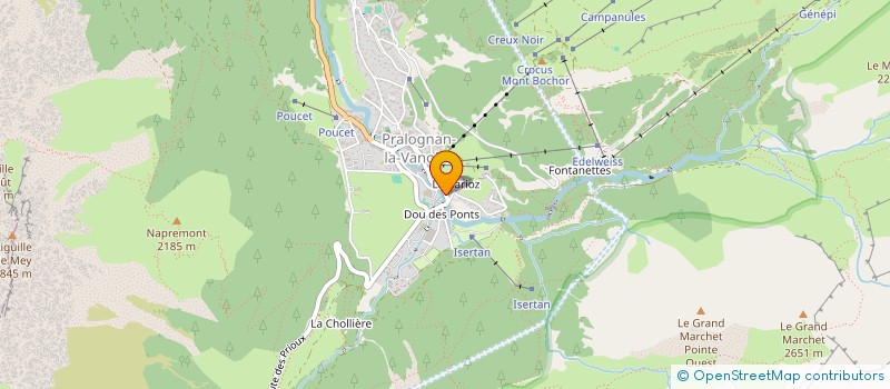 localisation de l'entreprise MADAME FABIENNE HEUZARD à PRALOGNAN-LA-VANOISE