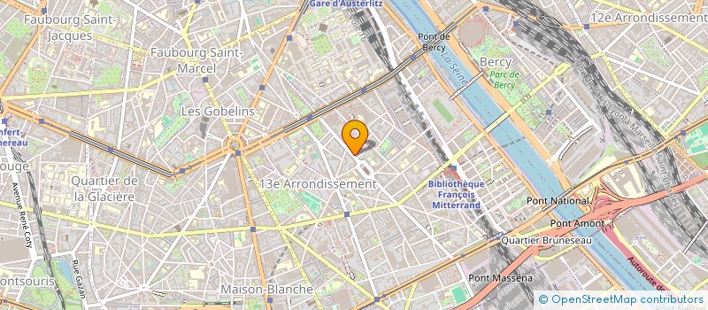 localisation de l'entreprise MADAME FABIENNE HINTGEN à PARIS