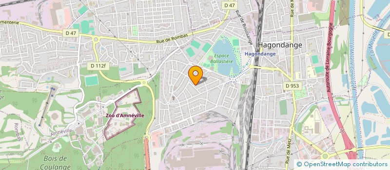 localisation de l'entreprise MADAME FABIENNE HORRAS à MONDELANGE