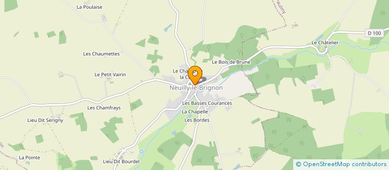 localisation de l'entreprise MADAME FABIENNE HUAU à NEUILLY-LE-BRIGNON