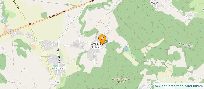 localisation de l'entreprise MADAME FABIENNE HUOT  CHOZEAU