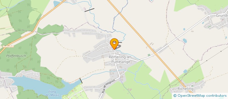 localisation de l'entreprise MADAME FABIENNE HURLIN  REMERING-LES-PUTTELANGE