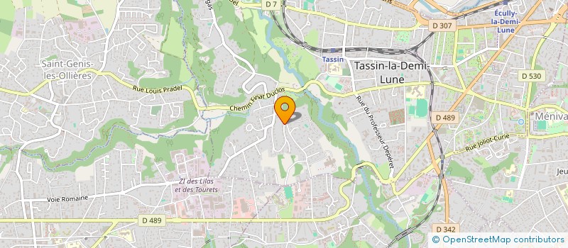 localisation de l'entreprise MADAME FABIENNE IAFRATE à TASSIN-LA-DEMI-LUNE