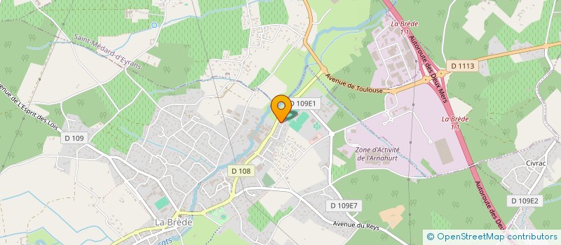 localisation de l'entreprise MADAME FABIENNE JABOUILLE  SAUCATS