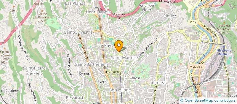 localisation de l'entreprise MADAME FABIENNE JACOB à NICE