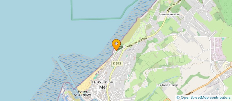 localisation de l'entreprise MADAME FABIENNE JACOPIN  TROUVILLE-SUR-MER