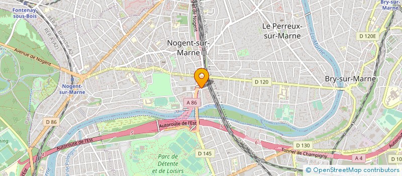 localisation de l'entreprise MADAME FABIENNE JACQUELIN  NOGENT-SUR-MARNE