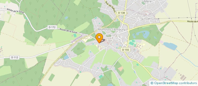 localisation de l'entreprise MADAME FABIENNE JACQUET  MONTFORT-L'AMAURY