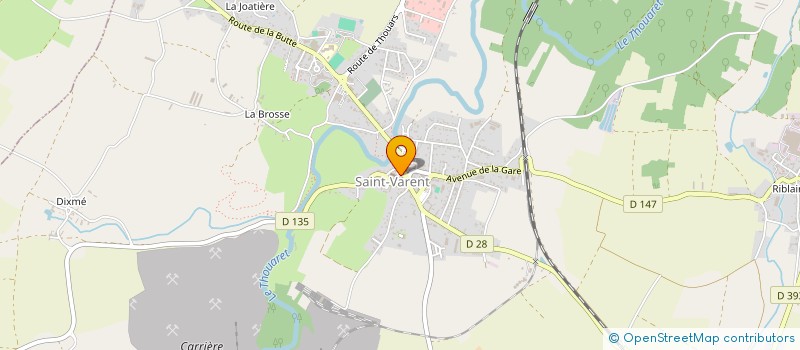 localisation de l'entreprise MADAME FABIENNE JANVIER à COULONGES-THOUARSAIS