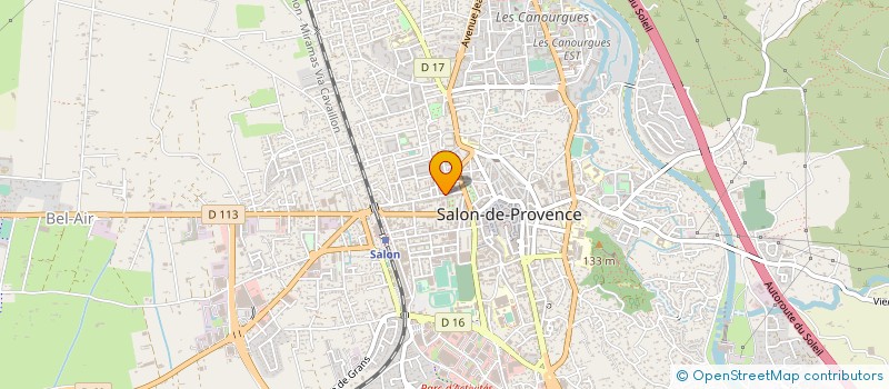 localisation de l'entreprise MADAME FABIENNE JARDIN  SALON-DE-PROVENCE