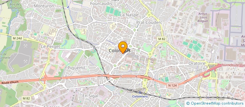 localisation de l'entreprise MADAME FABIENNE JEAN-MARIE-DESIREE à COLOMIERS