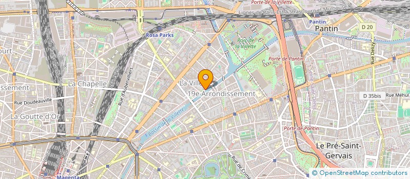 localisation de l'entreprise MADAME FABIENNE JEANNOT  PARIS