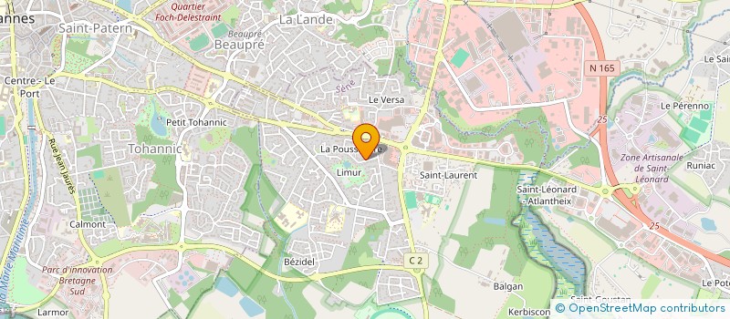 localisation de l'entreprise MADAME FABIENNE JEGOU à SENE