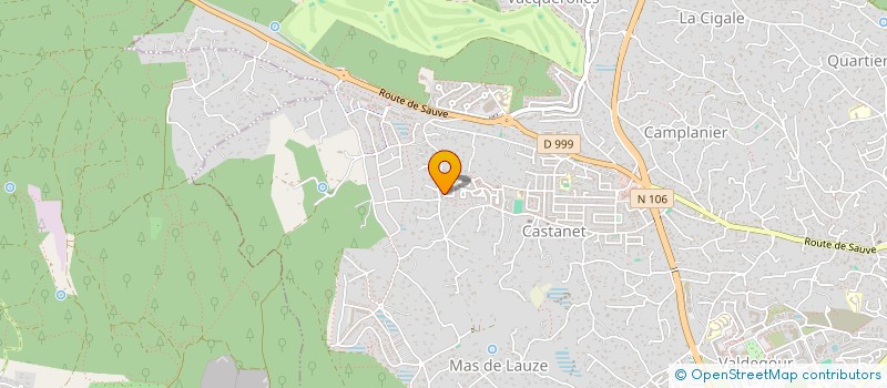 localisation de l'entreprise MADAME FABIENNE JOURDAN  NIMES