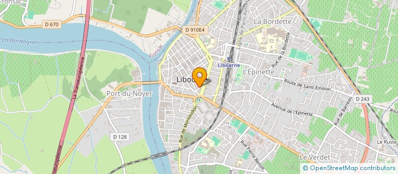 localisation de l'entreprise MADAME FABIENNE JOVELIN à LIBOURNE