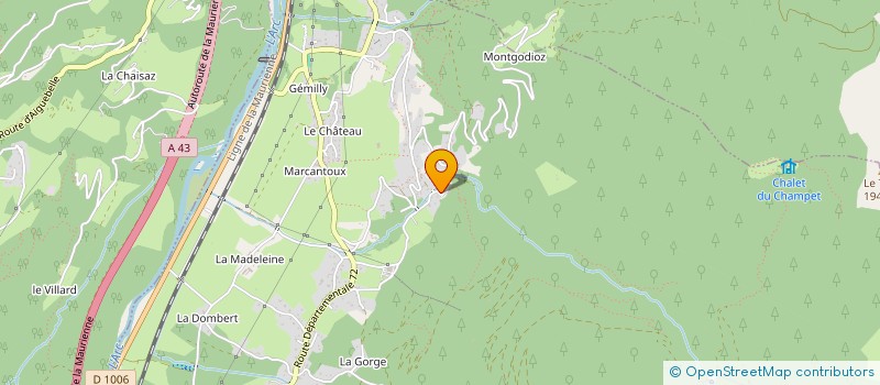 localisation de l'entreprise MADAME FABIENNE JUDONG  ARGENTINE