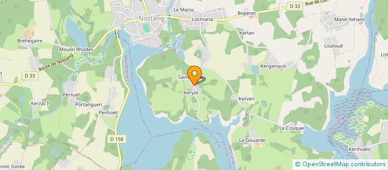 localisation de l'entreprise MADAME FABIENNE JUHEL  NOSTANG