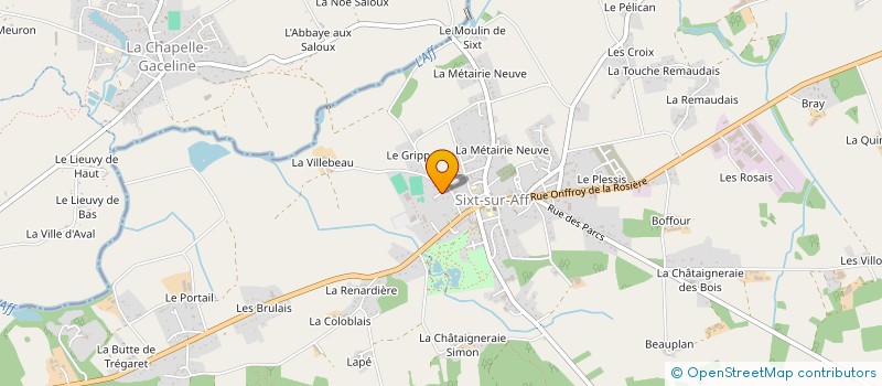 localisation de l'entreprise MADAME FABIENNE JUHEL  SIXT-SUR-AFF