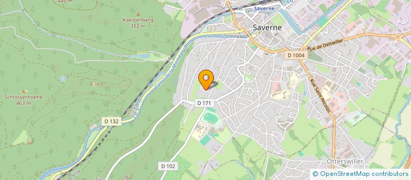 localisation de l'entreprise MADAME FABIENNE JUND  SAVERNE