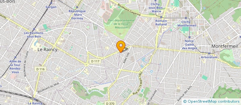 localisation de l'entreprise MADAME FABIENNE KASAPOGLU à GAGNY