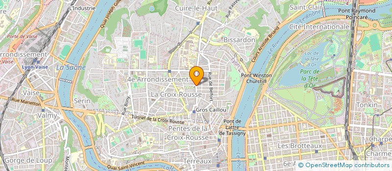 localisation de l'entreprise MADAME FABIENNE KELLER à LYON