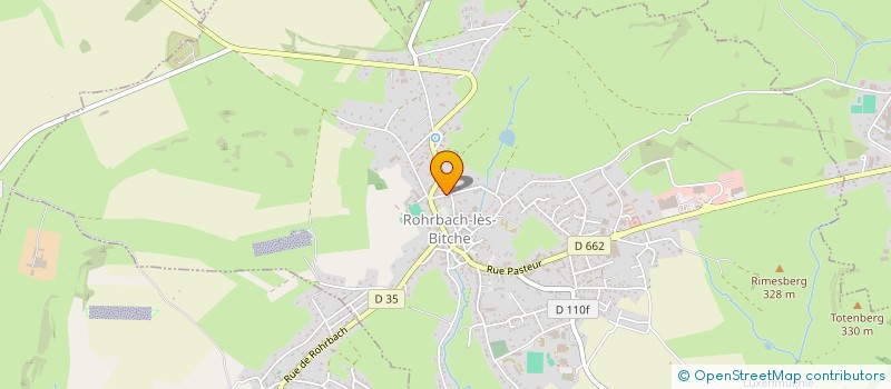localisation de l'entreprise MADAME FABIENNE KLOSE à ROHRBACH-LES-BITCHE
