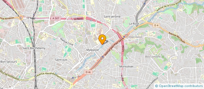 localisation de l'entreprise MADAME FABIENNE KONTZLER à MARSEILLE