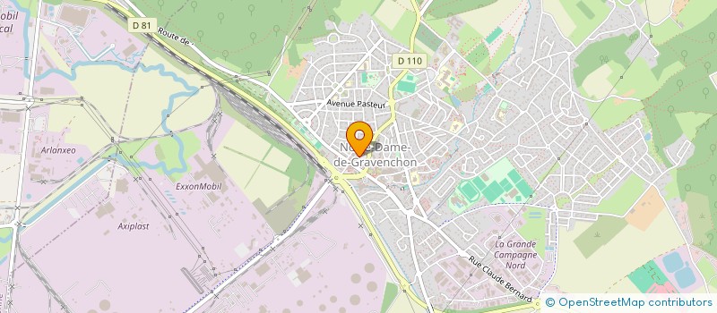 localisation de l'entreprise MADAME FABIENNE LACHAUME  PORT-JEROME-SUR-SEINE