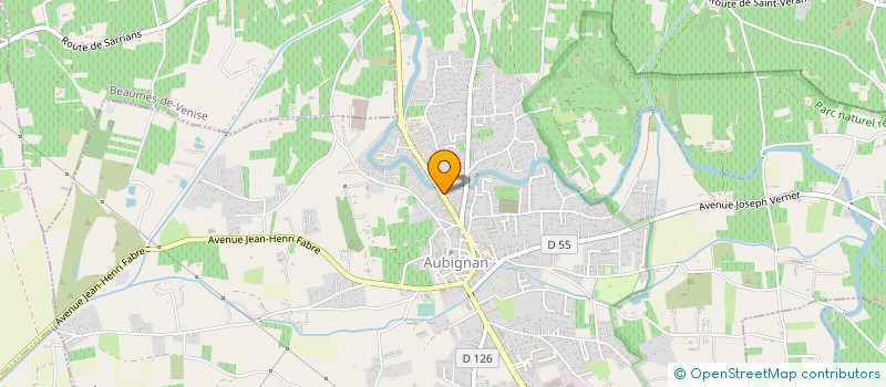 localisation de l'entreprise MADAME FABIENNE LACONDEMINE  AUBIGNAN