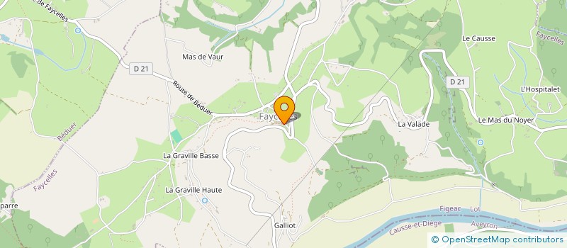 localisation de l'entreprise MADAME FABIENNE LADERRIERE à LISSAC-ET-MOURET