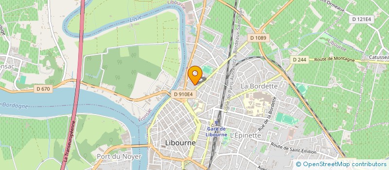 localisation de l'entreprise MADAME FABIENNE LAIR à LIBOURNE