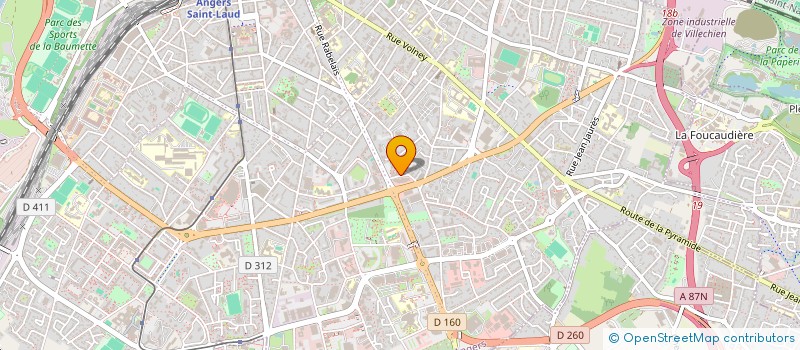 localisation de l'entreprise MADAME FABIENNE LAMBERT à ANGERS