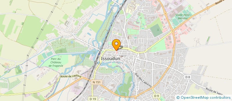 localisation de l'entreprise MADAME FABIENNE LAMMECH à ISSOUDUN