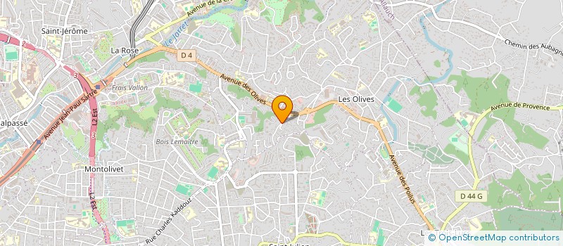 localisation de l'entreprise MADAME FABIENNE LANNES GILLIBERT à MARSEILLE