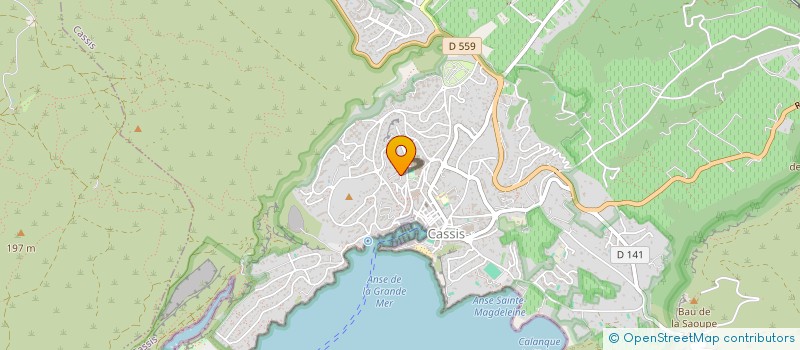 localisation de l'entreprise MADAME FABIENNE LAPIERRE  CASSIS