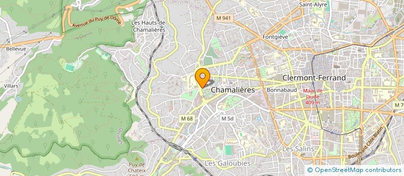 localisation de l'entreprise MADAME FABIENNE LATRECHE à CHAMALIERES