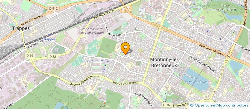 localisation de l'entreprise MADAME FABIENNE LAUNAY à MONTIGNY-LE-BRETONNEUX