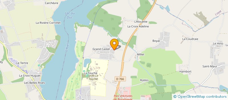 localisation de l'entreprise MADAME FABIENNE LAUNAY  PLOERMEL