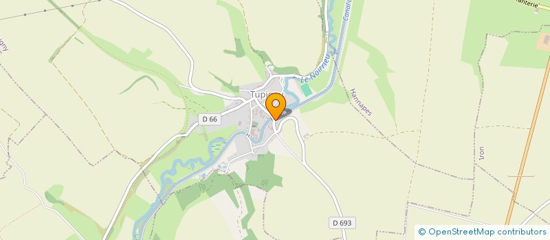 localisation de l'entreprise MADAME FABIENNE LAVARTE  TUPIGNY